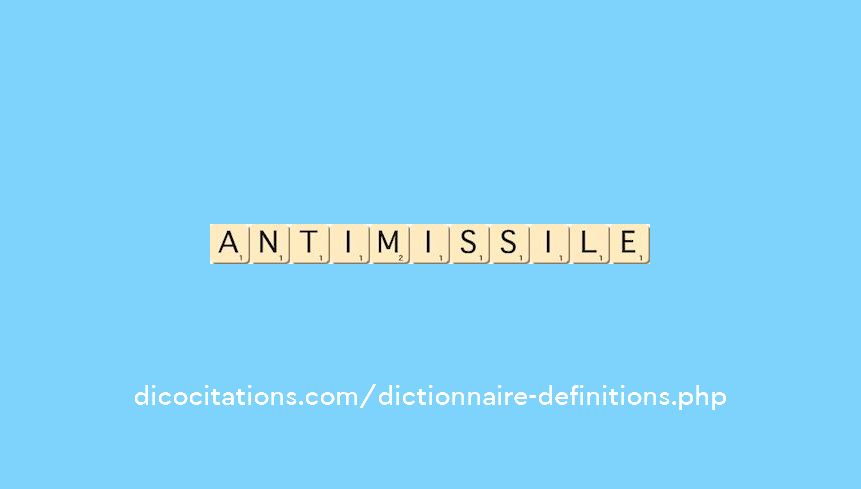 antimissile antimissile