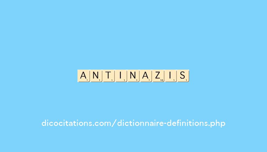 antinazis antinazis