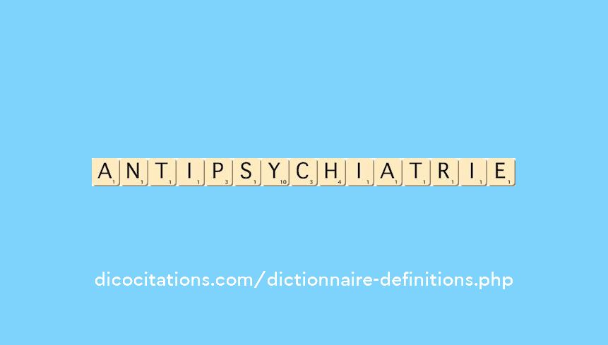 antipsychiatrie antipsychiatrie
