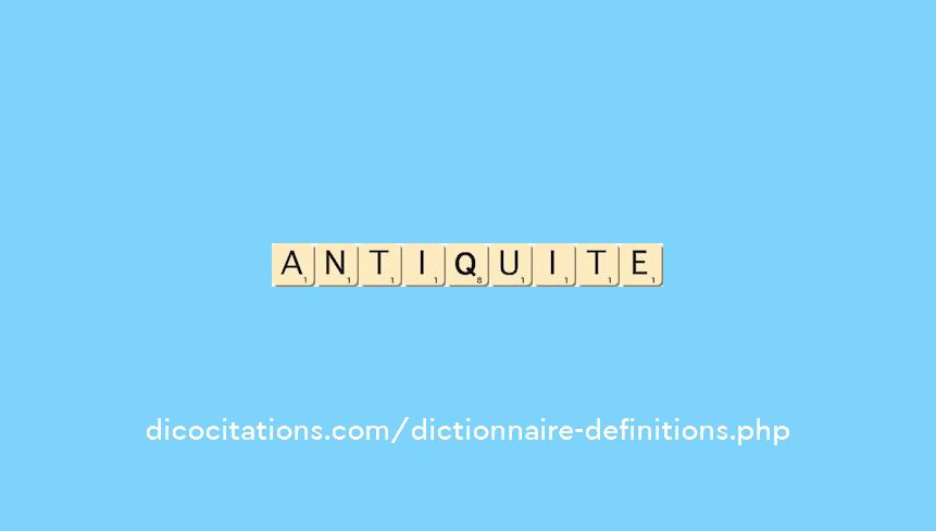 antiquite
