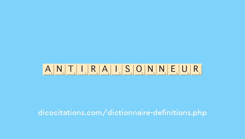 antiraisonneur