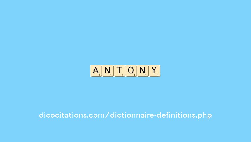 antony