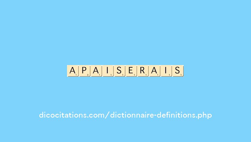 apaiserais