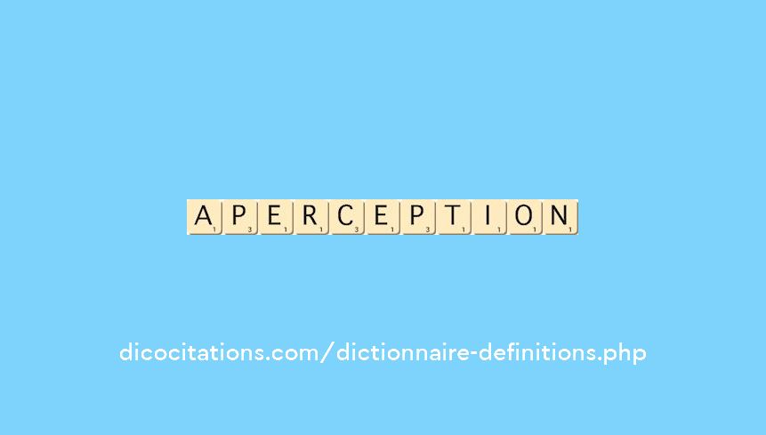 aperception