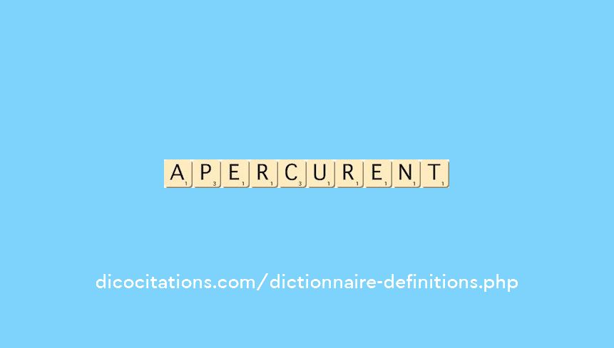 apercurent