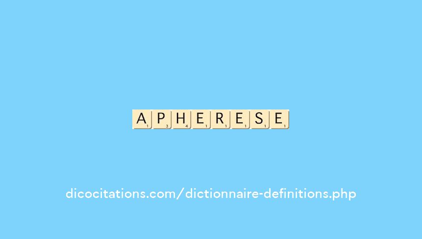 apherese