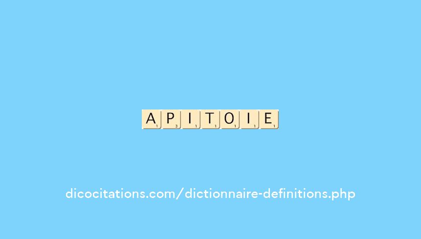 apitoie apitoie
