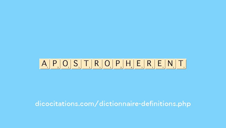 apostropherent apostropherent