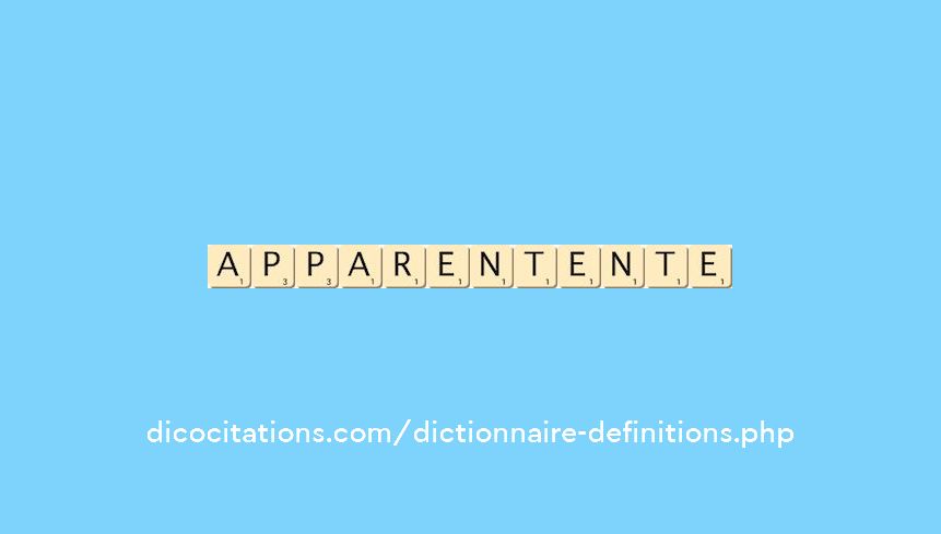 apparent--ente