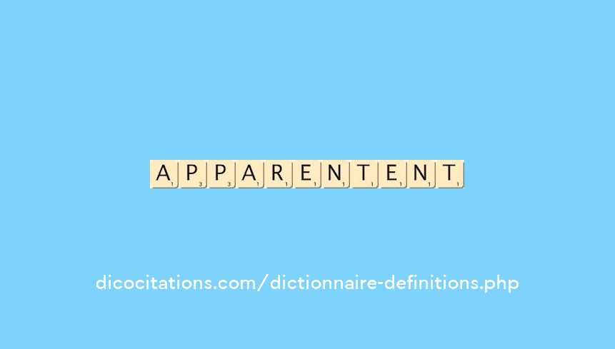 apparentent apparentent