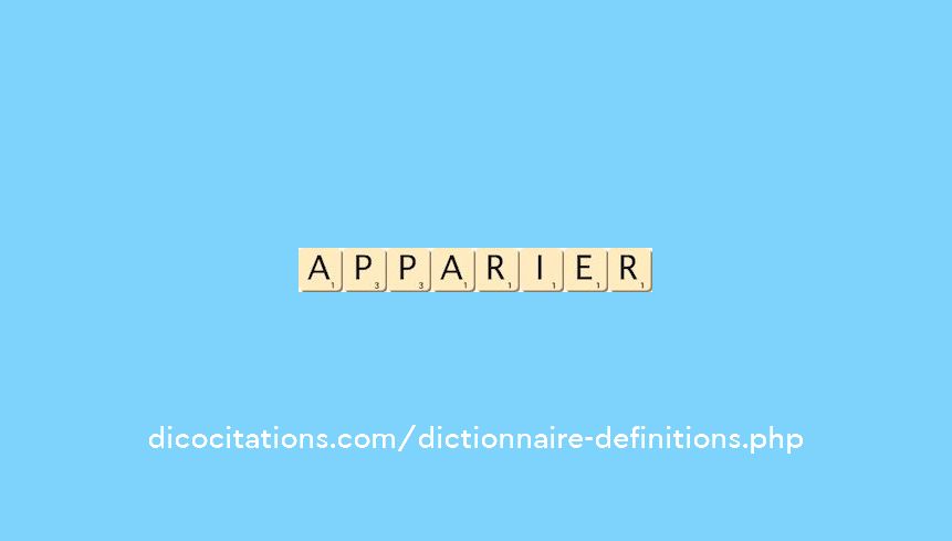 apparier