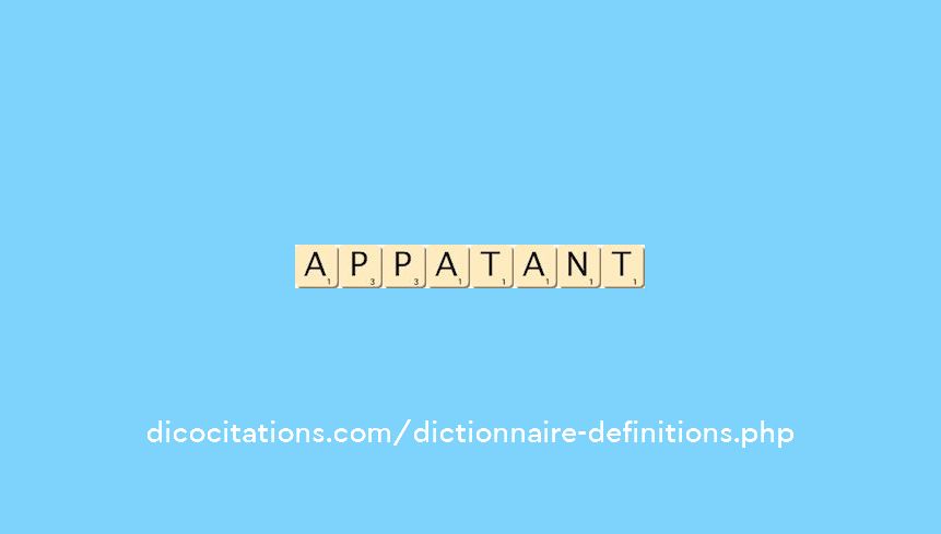 appatant appatant