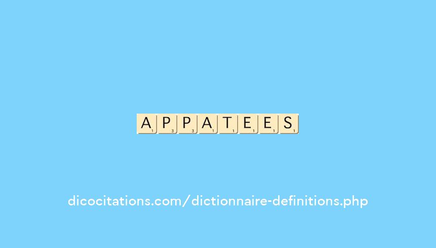 appatees