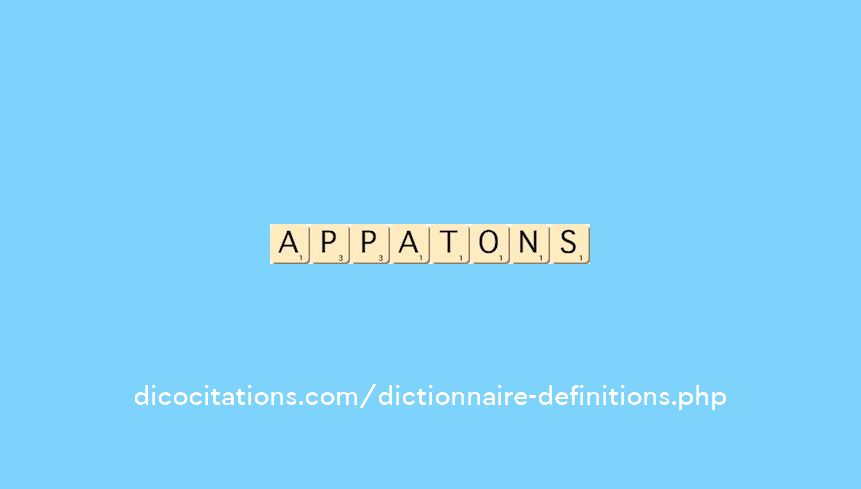 appatons appatons