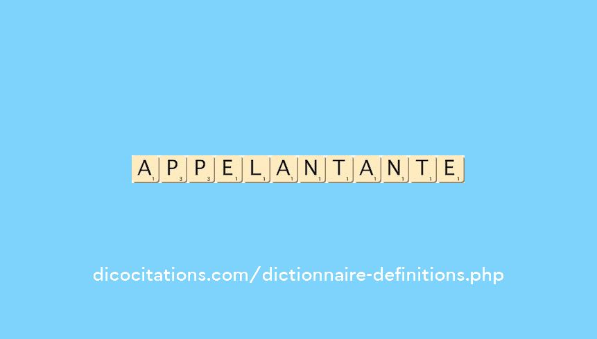 appelant--ante