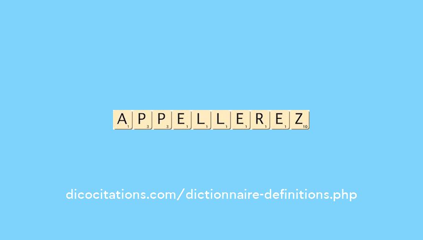 appellerez appellerez