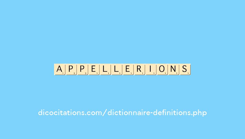 appellerions appellerions