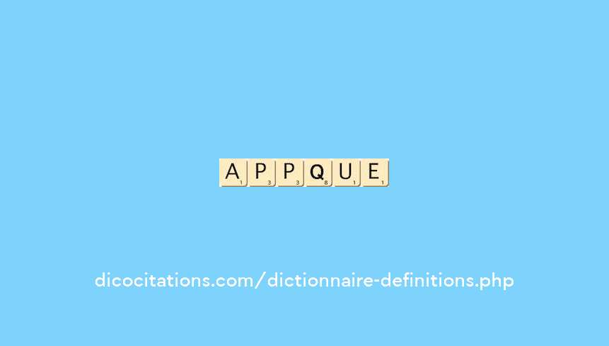 applique