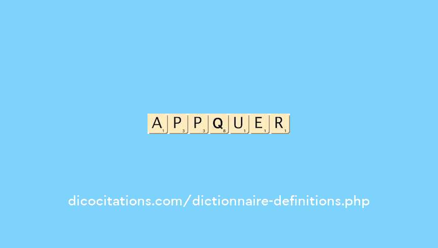 appliquer