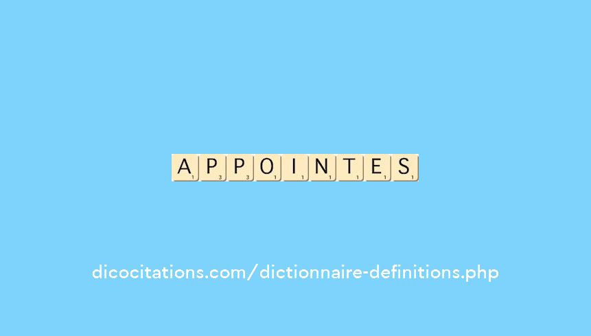 appointes appointes