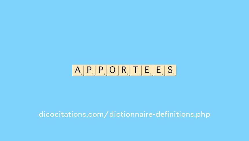 apportees apportees