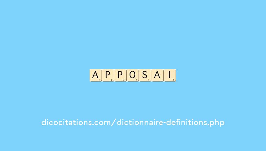 apposai apposai