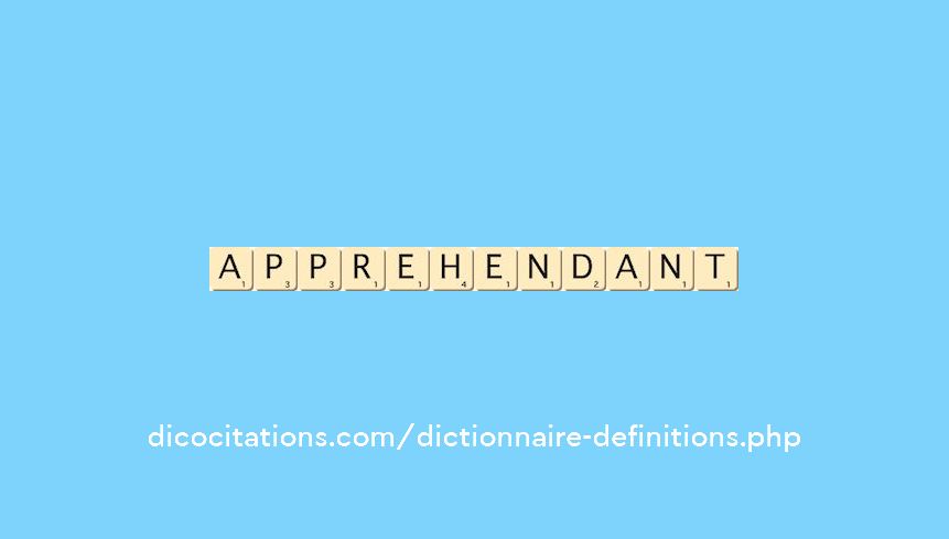 apprehendant