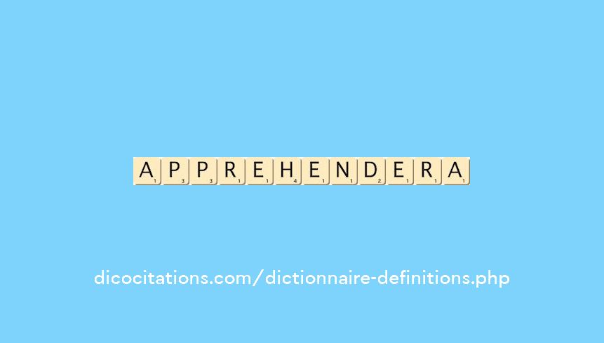 apprehendera apprehendera