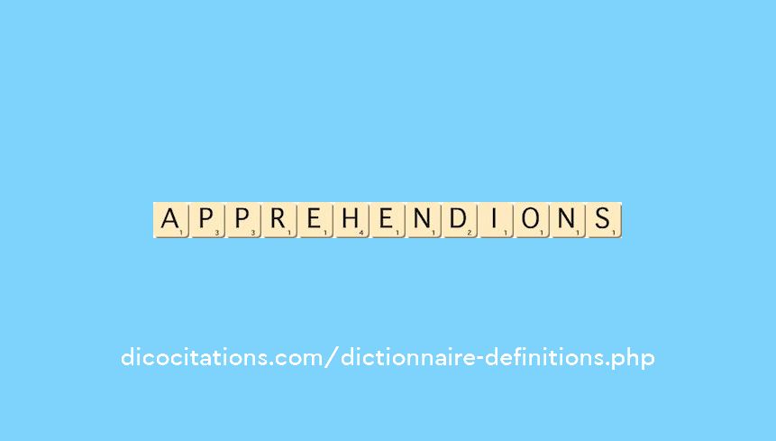 apprehendions apprehendions