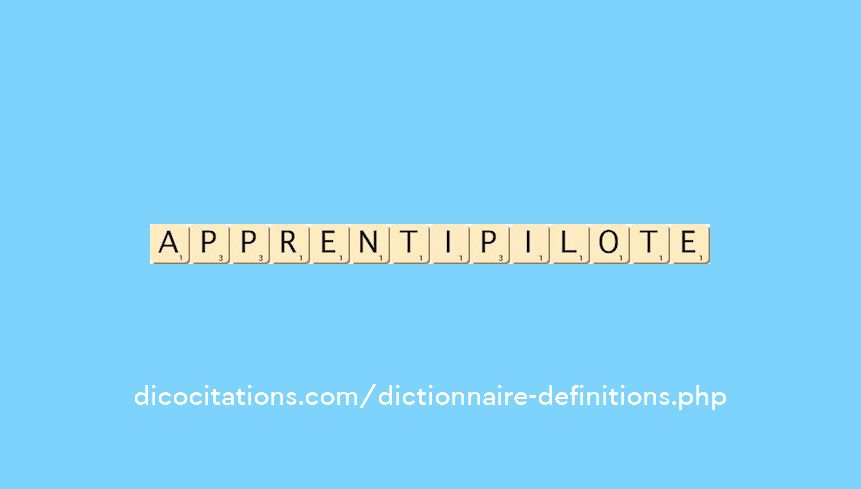 apprenti-pilote apprenti-pilote