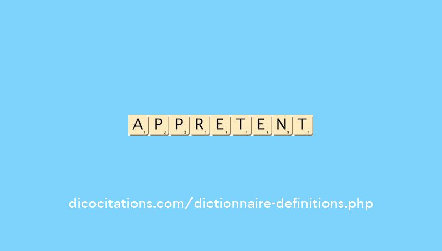 appretent appretent