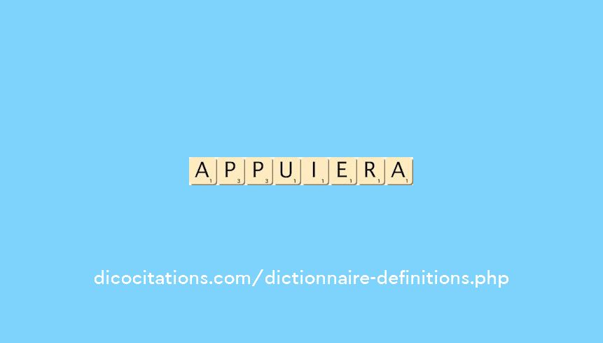 appuiera appuiera