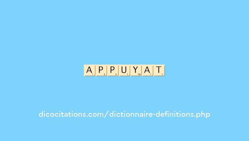 appuyat appuyat