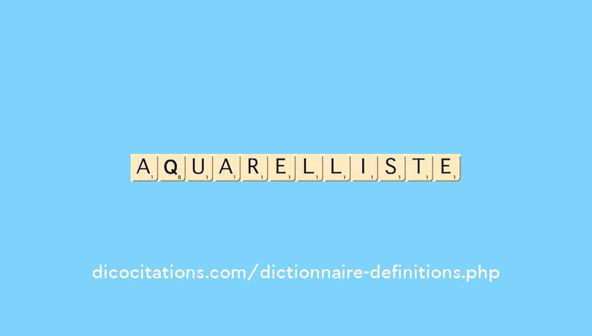 aquarelliste aquarelliste