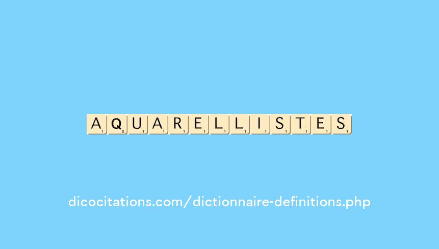 aquarellistes aquarellistes