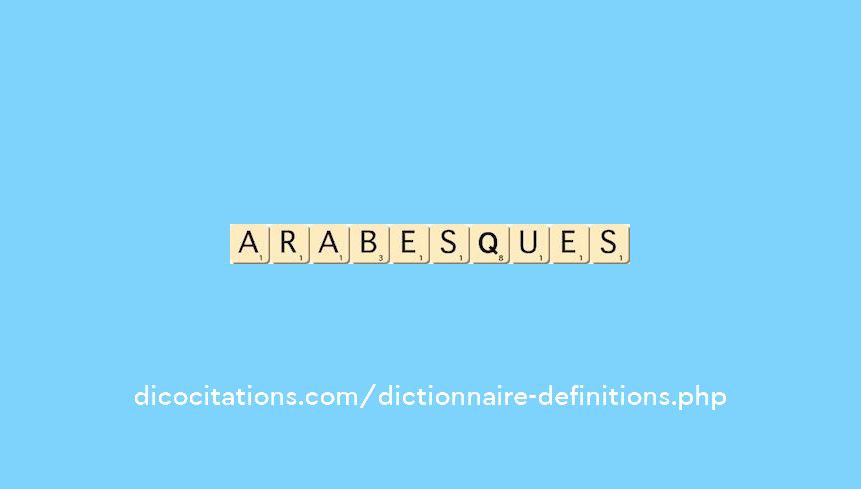 arabesques arabesques