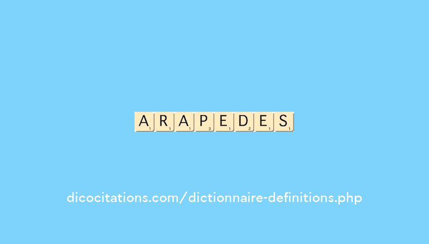 arapedes
