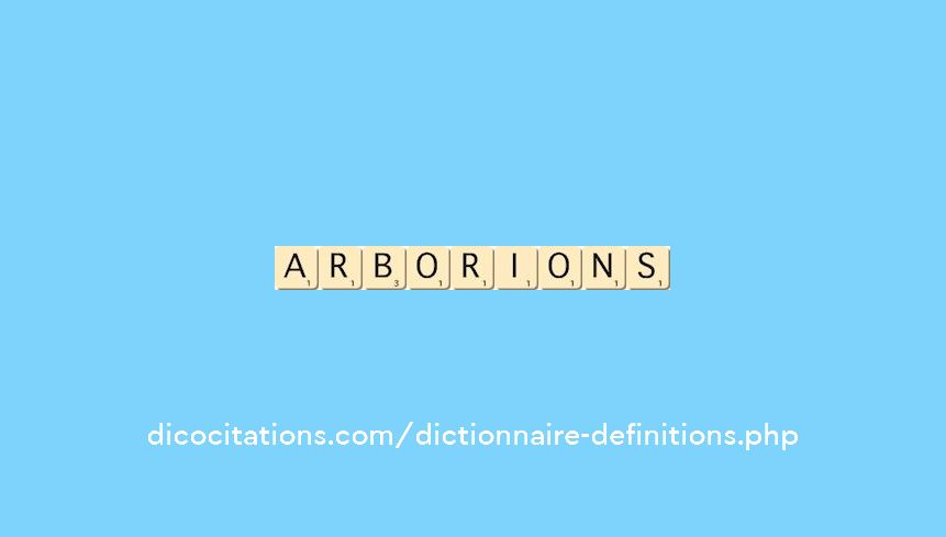 arborions arborions
