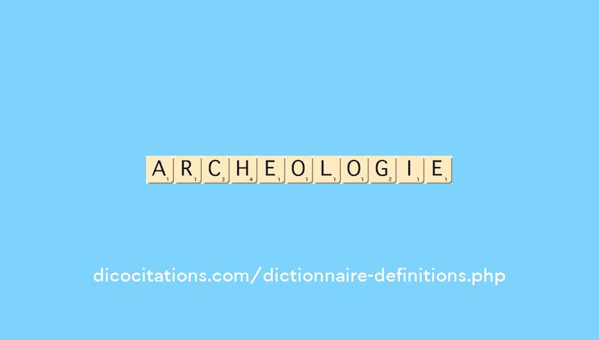 archeologie archeologie
