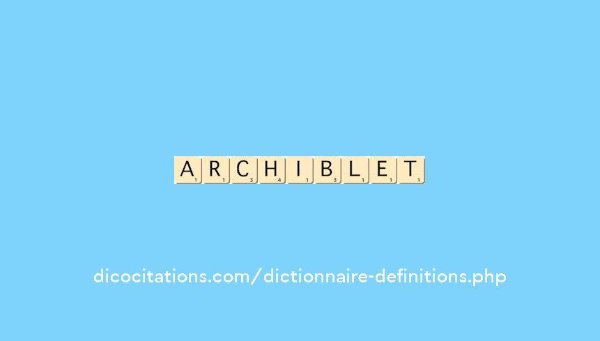 archi-blet archi-blet