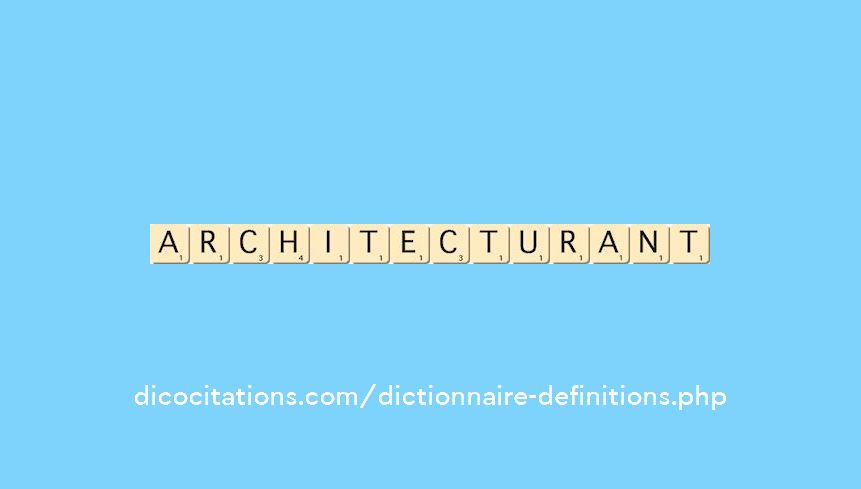 architecturant architecturant