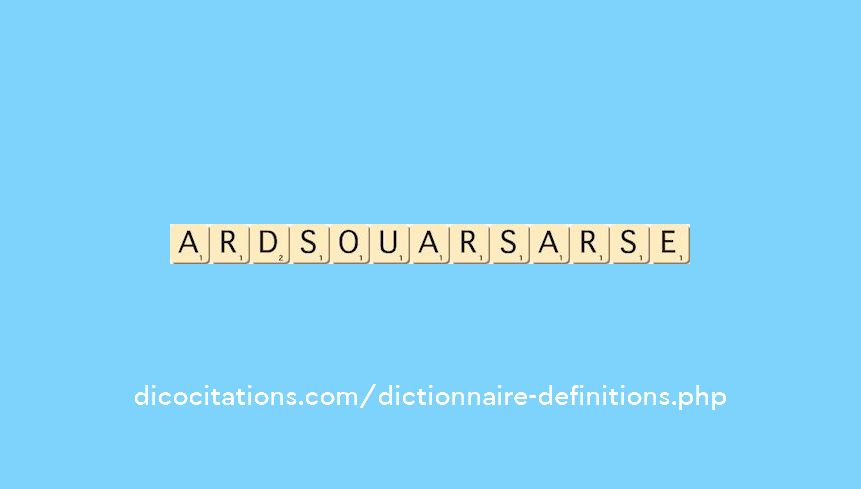 ards-ou-ars--arse