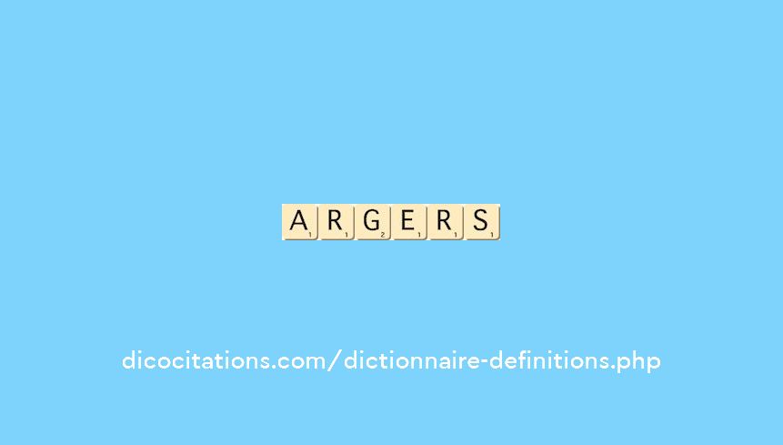 argers