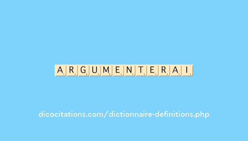 argumenterai argumenterai