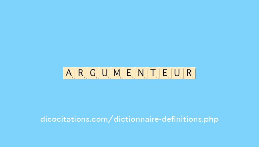 argumenteur