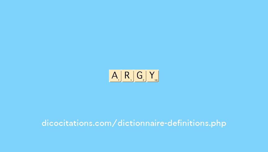 argy