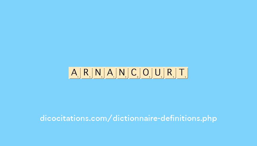 arnancourt
