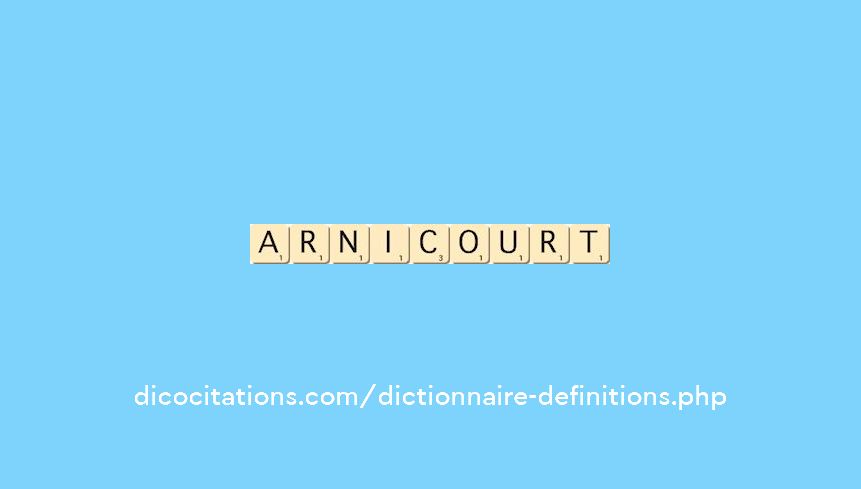 arnicourt