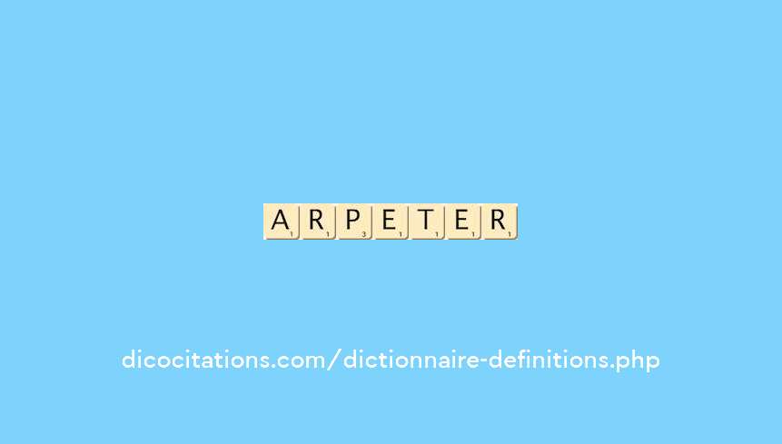 arpenter