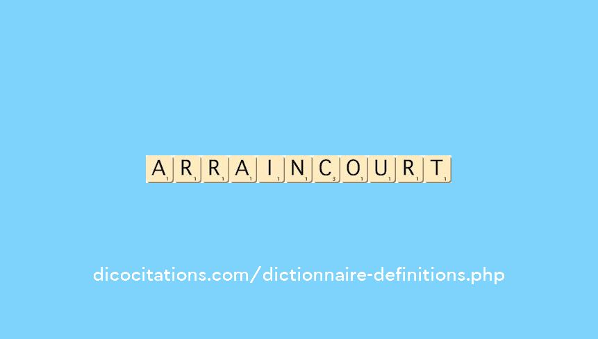 arraincourt
